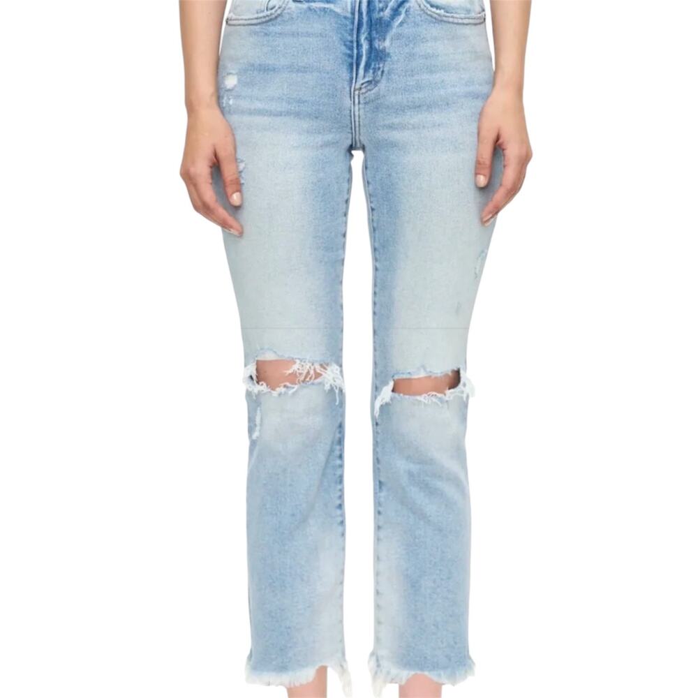 Pistola Denim Monroe Ripped Slim Cigarette Jeans Size 32